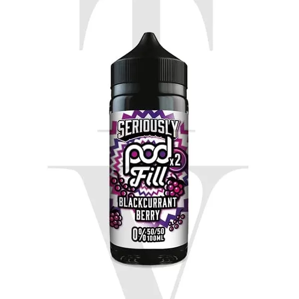 SERIOUSLY POD FILL 2 BLACKCURRANT BERRY SHORTFILL E-LIQUID