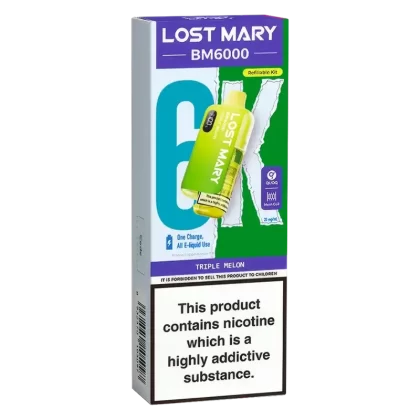 Lost Mary BM6000 Triple Melon Prefilled Pod Kit