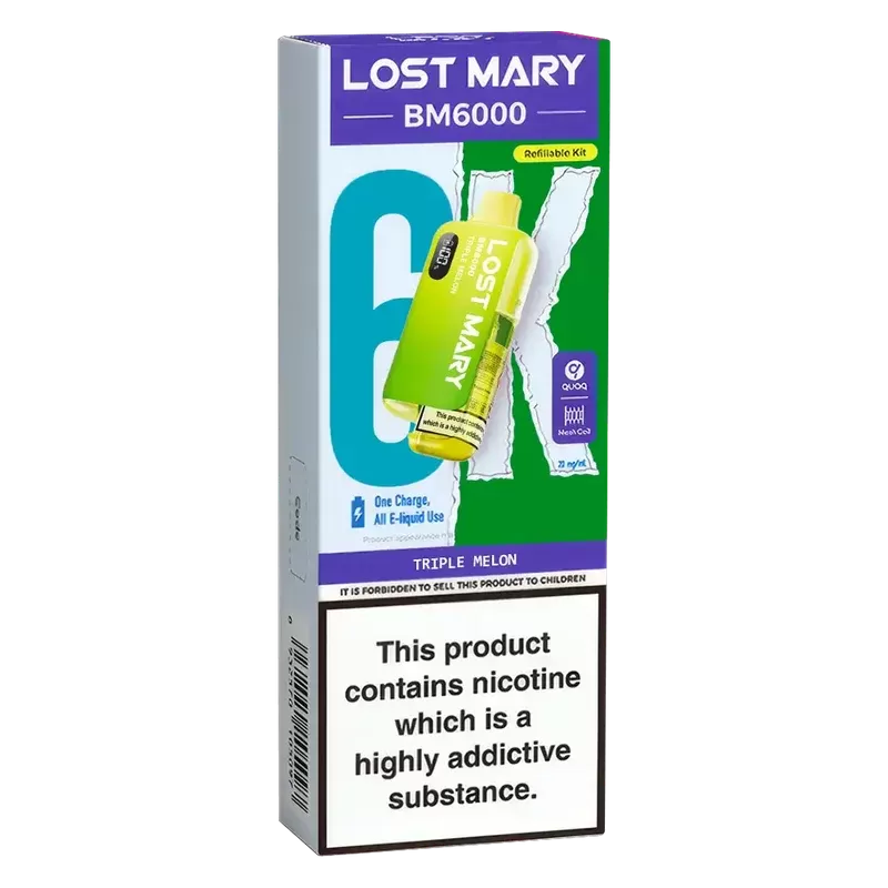Lost Mary BM6000 Triple Melon Prefilled Pod Kit