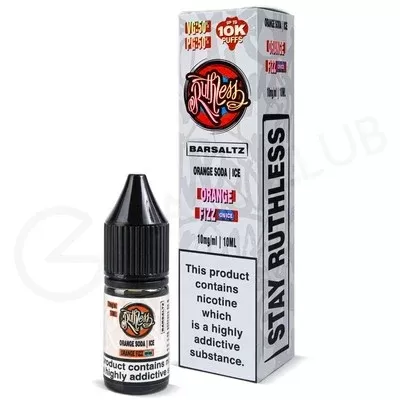 Orange Fizz On Ice Nic Salt E-Liquid by Ruthless Bar Saltz - Ecigpremium