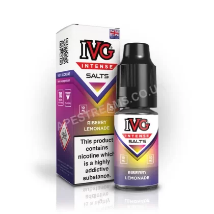 IVG Intense Riberry Lemonade Nic Salt E-Liquid - Vapestreams Co