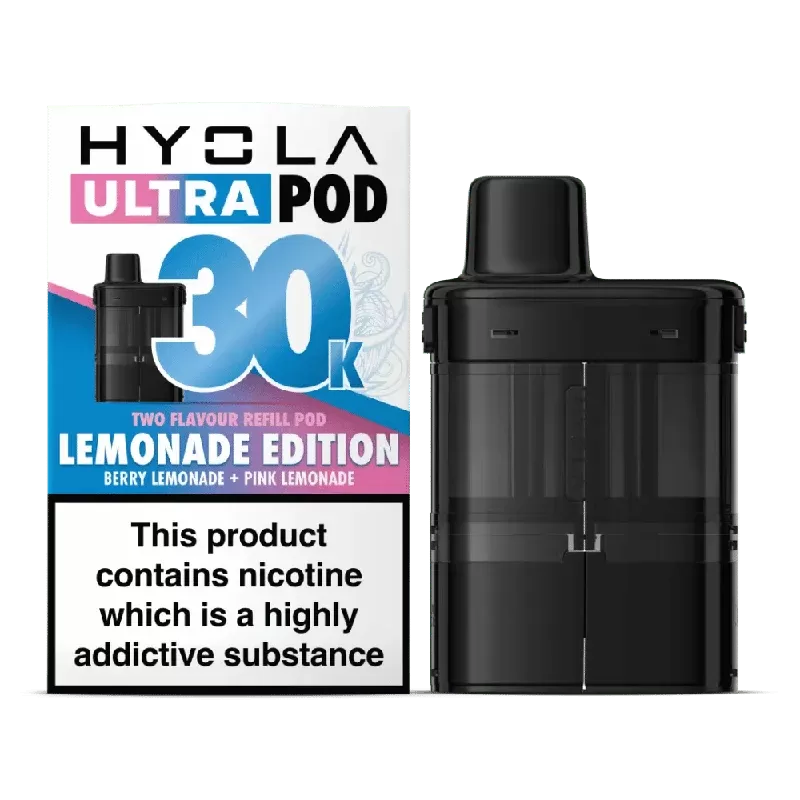 Hyola Ultra 30K Prefilled Replacement Pods Lemonade Edition - Ejuicewarehouse