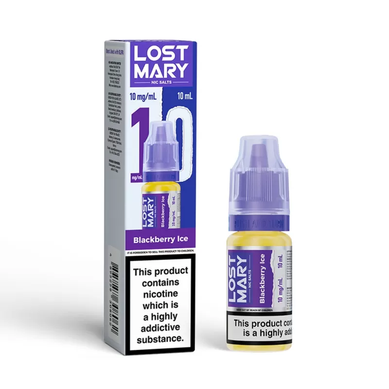 Lost Mary Nic Salt E-liquid 10mg - Blueberry - Image 3
