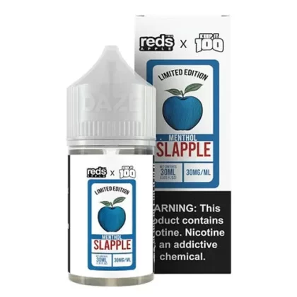 Reds x Keep It 100 Salt Menthol Slapple eJuice - Vape Product; Vape Product, Vape Product; 7 Daze