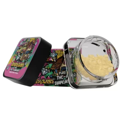 Trapd Out Jeffrey THC-A Dab – 2200mg - Strain#Tiger’s Blood (I)>Spacecake (H)>Candyland (S)>Blueberry AK (S)>Cherry Bomb (H)>Gorilla Glue (H)