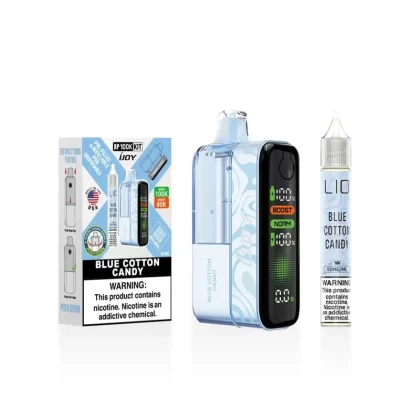 iJoy XP100k Disposable Nixodine Kit Blue Cotton Candy