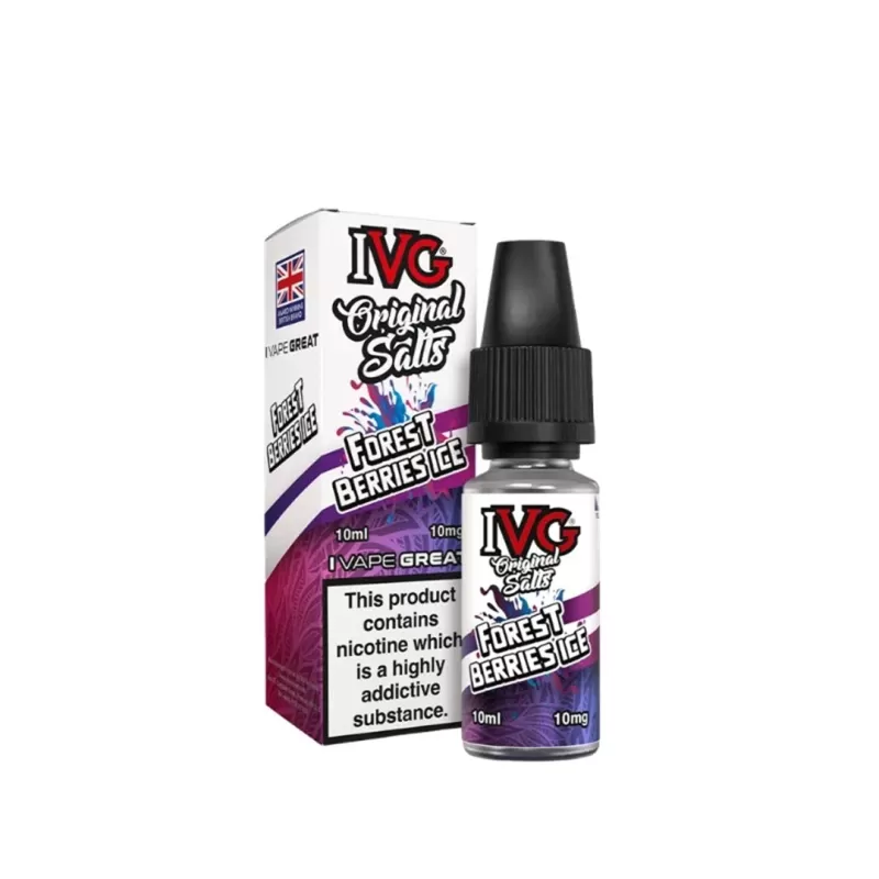 IVG Original Nic Salts 10ml (10mg) - Forest Berries Ice - Image 3