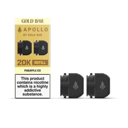 Gold Bar Apollo 20K Prefilled Pods - Summer Berries