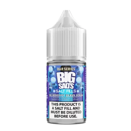 Big Salts Blueberry Bubblegum – 20ml Salt Fills E Liquid - Vapourdays Co