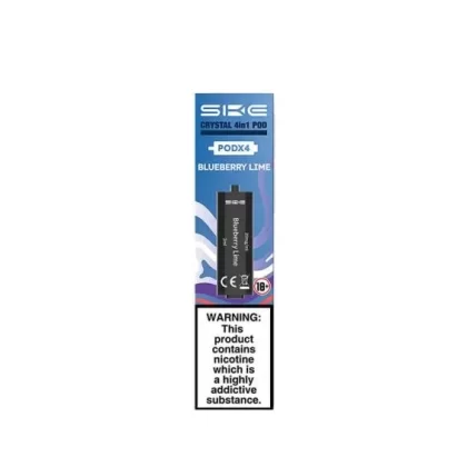 SKE Crystal 4-in-1 Pods – Blueberry Lime (5 or 10 Packs)
