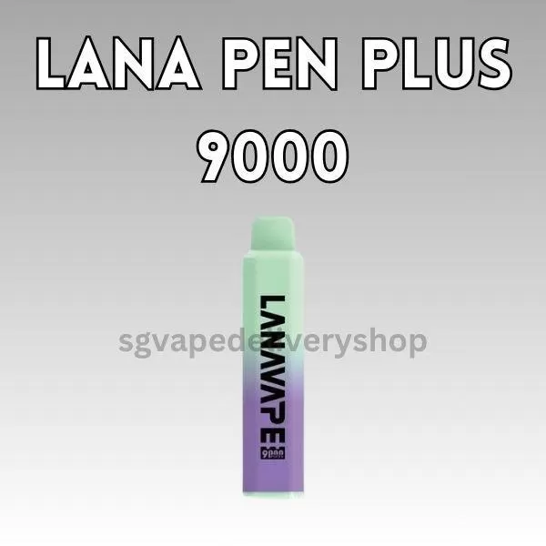 Lana Pen Plus 9000 Puffs - Blue Raspberry Pomegranate