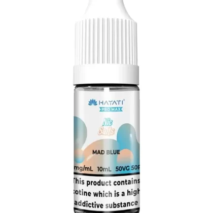Hayati Pro Max Mad Blue Nic Salt Vape Juice - 20mg