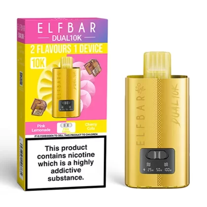 Elf Bar Dual 10K Pod Kit (10,000 Puffs) - Cherry Edition