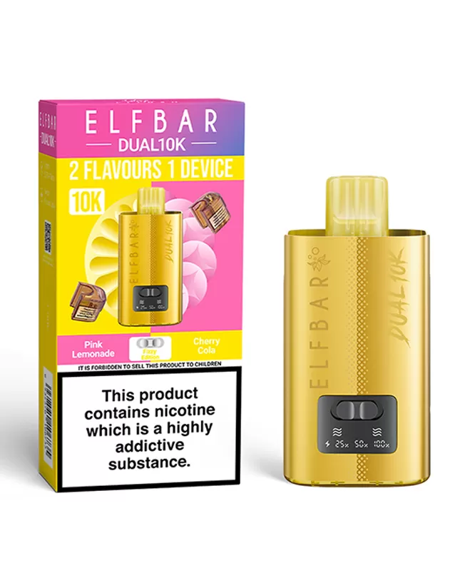 Elf Bar Dual 10K Pod Kit (10,000 Puffs) - Cherry Edition - Image 2