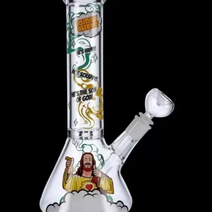 Jay and Silent Bob Beaker Ice Bong – Buddy Christ - Vape Store
