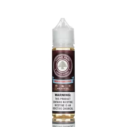 Cedar Vape E-Liquid – American Tobacco Blue – 60ml (DISCONTINUED)