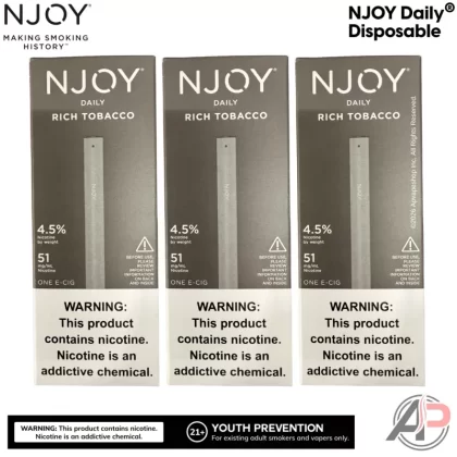 Njoy Daily Rich Tobacco Disposable Vape Device