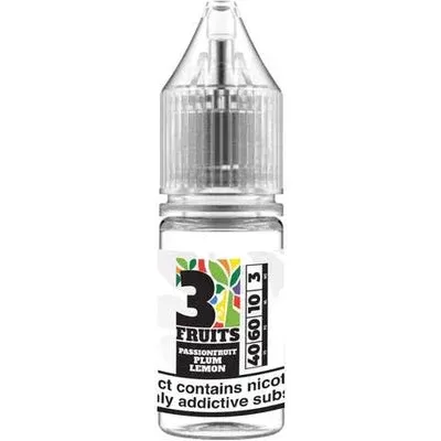 PASSIONFRUIT PLUM LEMON TDP E LIQUID BY 3 FRUITS 10ML 50VG