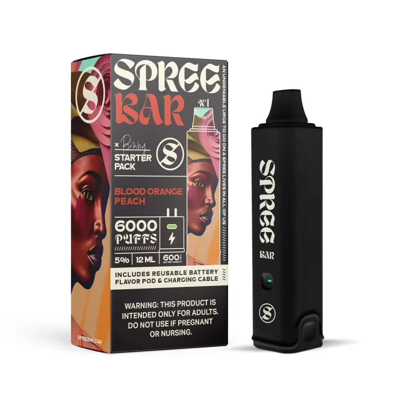 Spree Bar 6000 Starter Kit - Pineapple Coconut - Image 2