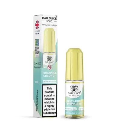 BAR JUICE PINEAPPLE COCONUT 10ML NIC SALT E-LIQUID