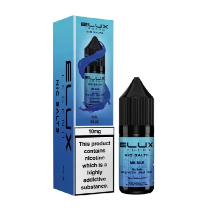 Mr Blue Nic Salt E-Liquid by Elux