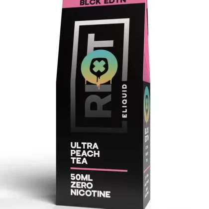 Riot Squad BLCK EDTN Ultra Peach Tree E-Liquid 60ml - 0mg