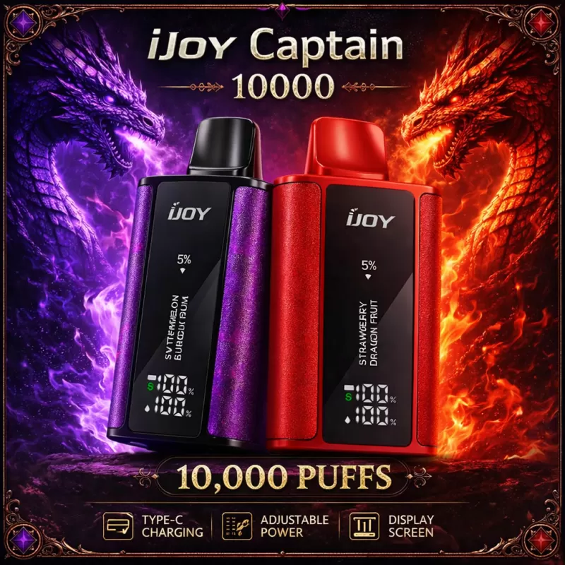 iJoy Captain 10000 - Mango Peach Ice