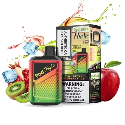 Pod Juice Hyde IQ Kiwi Apple Pomberry Ice - Vape Store