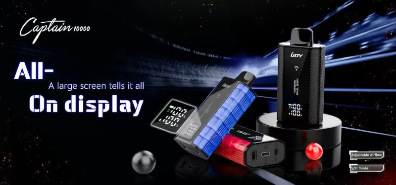 iJoy Captain 10000 - Mango Peach Ice - Image 2