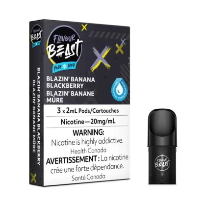 FLAVOUR BEAST PODS - Bomb Blue Razz / 20MG