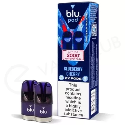 Blueberry Cherry Blu Bar Prefilled Pod