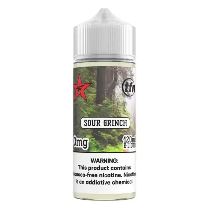 Sour Grinch - Size#30mL>60mL>120mL>0mg>3mg>6mg