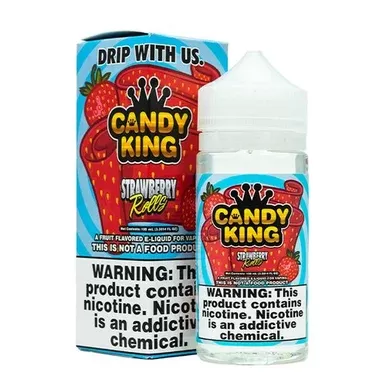 Strawberry Rolls Candy King 100mL - Nicotine Level#0mg>3mg>6mg>100mL