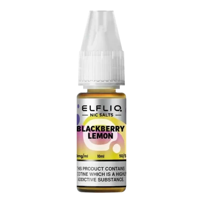 ElfLiq Blackberry Lemon Nic Salt Vape Juice 10ml