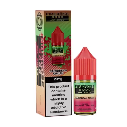 Elux Firerose Caribbean Crush Nic Salt E-Liquid - Vapestreams Co