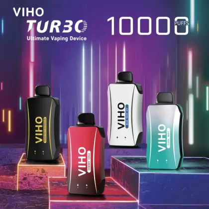 VIHO Turbo 10K Disposable Device – 10,000 Puffs - Satin Edition Mighty Mint