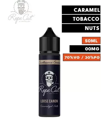 Loose Canon Shortfill eLiquid by Rope Cut 50ml - 00mg / 50ml