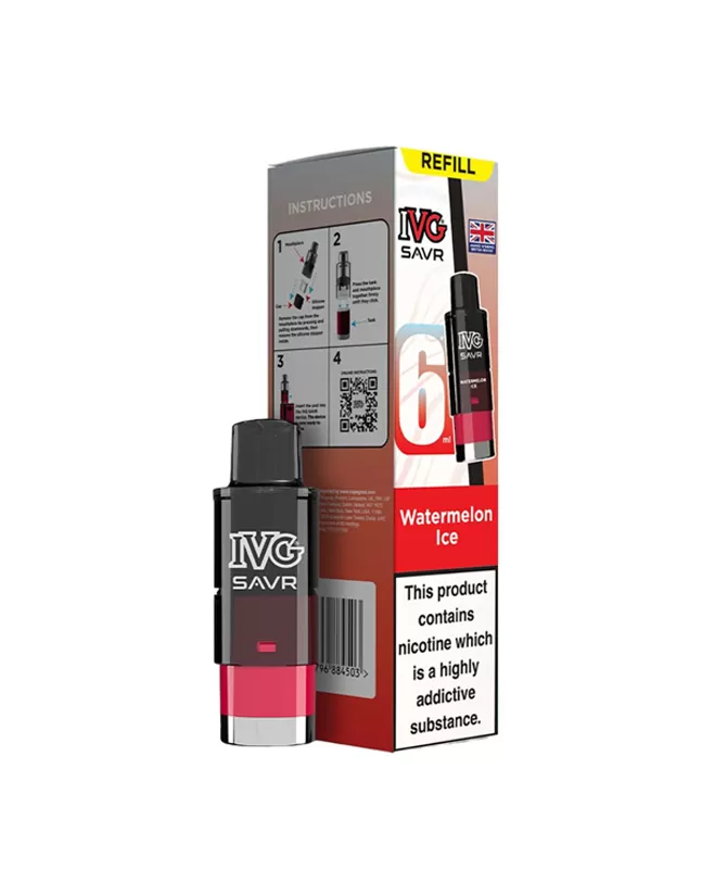 Watermelon Ice IVG SAVR Refill Pack - 88Vape