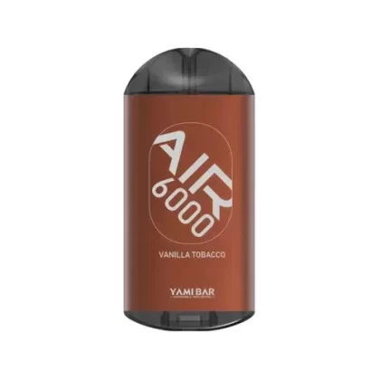 Yami Bar Air 6000 Disposable 6000 Puffs – Vanilla Tobacco - Vape Store
