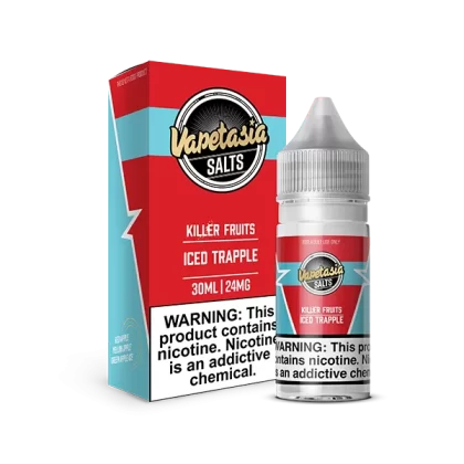 Vapetasia Killer Fruits Salt Iced Trapple eJuice - Vape Product; Vape Product, Vape Product (176A7C)