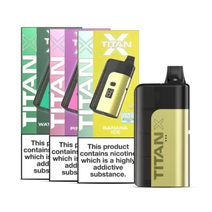 Titan X 10000 Puffs Prefilled Pod Vape Kit - Blueberry Cherry Cranberry