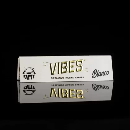 Vibes Papers - Material#Organic Hemp>Hemp>Rice>Ultra Thin>Blanco~Size#King Size>Fatty>Slim>1 1/4>Vibes by the Foot