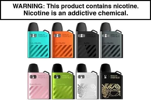 UWELL CALIBURN AK2 15W VAPE POD KIT - Vapejuice