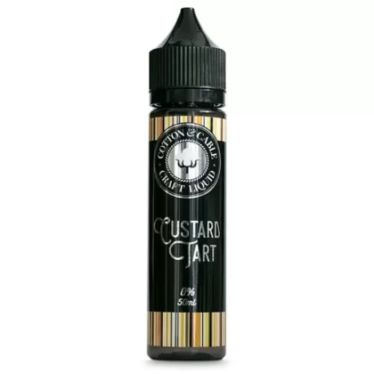 Custard Tart 50ml by Cotton and Cable - Ecigarettedirect Co