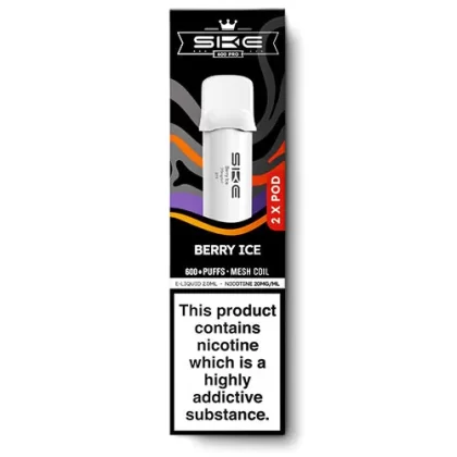 Berry Ice SKE 600 Pro Pods - Ecigarettedirect Co