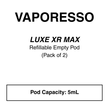 Vaporesso-Luxe XR Max-Empty Cartridge (5ml) - Vapeys Co Nz