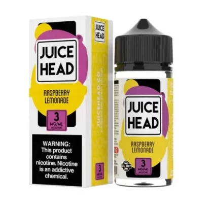 Juice Head Raspberry Lemonade 100ml E-Juice - Eliquidsupply