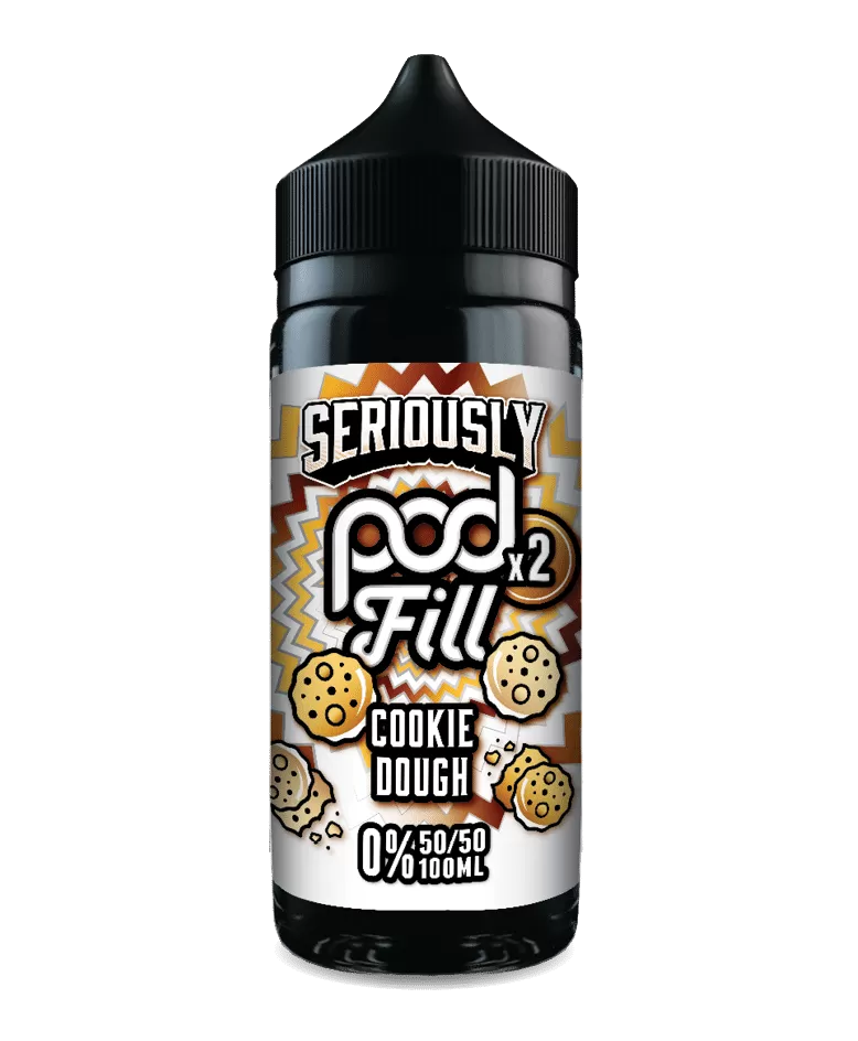 Cookie Dough Pod Fill E Liquid 100ml – 50VG - Vapestorm Co