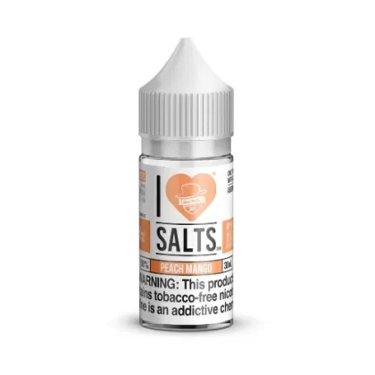 I Love Salts E-Liquid – Peach Mango – 30ml