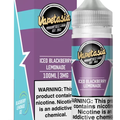 Vapetasia - ICED Blackberry Lemonade - 100ML E-Liquid - 6MG